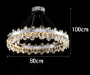 Ljojo LED Chandelier for Modern Dining Room Indoor Lighting