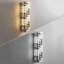 Ljojo Luxury Crystal Mosaic Wall Lamp for Elegant Home Decor