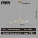 Ljojo LED Pendant Lights for Smart Home - Modern Hanging Lamp for Dining, Living, Kitchen