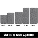 Ljojo Memory Foam Bathroom Mat Set