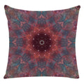 Ljojo Mandala Print Flax Pillowcase 45*45cm - National Wind Home Decor