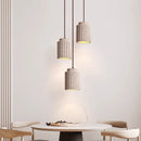 Art Deco Stone Pendant Lamp | Adjustable Wire Suspended Lighting by Ljojo
