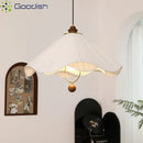 Japanese Wabi Sabi Fabric LED Pendant Light | Home Decoration Chandelier by Ljojo