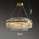 Chandelier Pendant Light - Luxury Crystal Ceiling Lamp for Bedroom - Ljojo
