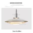 Mid Century Pendant Light Adjustable Gradient White Red Fixture Chandeliers for Dining Kitchen by Ljojo