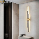 LED Nordic Long Wall Lamp Modern Living Room Bedroom Decorative Light by Ljojo