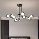 Ljojo LED Staircase Chandeliers for Living Room Indoor Lighting