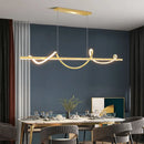 Ljojo LED Chandeliers: Modern Minimalist Dining Kitchen Pendant Lighting