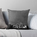 Cute Cat Decorative Pillow Case Cover for Modern Living Room Sofa by Ljojo