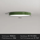 Ljojo Modern Flat Ceiling Light Chandelier for Living Dining Room Bedroom Down Lighting