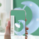 LED Moon Bedside Lamp for Bedroom Night Lighting Decoration Touch Reading Table Lamps by Ljojo