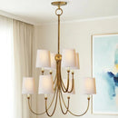 American Led Chandelier Hanging Light Luxury Decor Pendant Lighting for Living Dining Kitchen by Ljojo