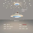 Astronaut UFO Children's Room Pendant Light | Creative Starry Sky Bedroom Lighting by Ljojo