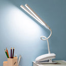 Ljojo LED Clip Reading Lamp Touch Control Dimmable Eye Protection Study Dormitory Office
