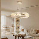 Ljojo Modern Acrylic Chandeliers LED Pendant Lights for Living Dining Room
