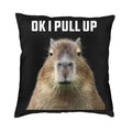Capybara Nordic Cushion Cover by Ljojo - Home Decor Pillow Case