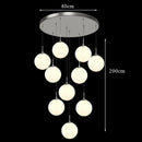 Ljojo LED Pendant Chandeliers for Modern Living and Dining Rooms