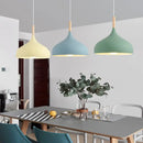 LED Pendant Lamps Macaroon Restaurant Chandelier for Study Bedroom Coffee Shop Lighting Dining Hanging Lights by Ljojo