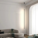 Ljojo Long Line Floor Lamp Black AC 220V Indoor Lighting