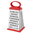 Ljojo 4-Sided Stainless Steel Grater Kitchen Gadget for Vegetables, Cheese, Potatoes