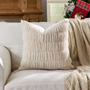 Christmas Embroidered Pillowcase Cojines with Tree Elk Design by Ljojo