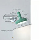 Ljojo Milky Green LED Wall Sconce - Modern Nordic Iron Art Lamp