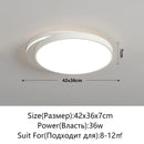 Modern Square Metal LED Ceiling Lights for Home & Office Decor by Ljojo