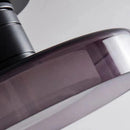 Bowl Shaped Loft LED Wall Lamp Clear Gray Glass Sconce for Bedroom Dining Room by Ljojo