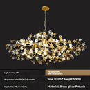 Ljojo Luxury Villa Designer Crystal Chandelier - Coppe Ceiling Crystal Branch Chandeliers