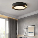 Ljojo LED Ceiling Light Modern Minimalist White Black Grey Indoor Lighting Fixture