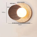 Ljojo LED Wall Lamp Sconce Yellow Travertine Waterproof Outdoor Stair Light