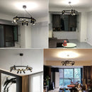 LED Modern Home Decor Spot Light Pendant Lamps: Nordic Chandelier for Living Room by Ljojo