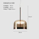 Rose Gold Designer Floor Lamp for Living Room Studio Restaurant Ljojo Stand Creative Decor