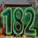Ljojo™ Starry Sky Tunnel Neon Numbers Sign - Double-Sided 3D Lights