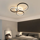 Ljojo LED Ring Ceiling Light: Dimmable, Remote Control, 3 Colors