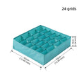 Ljojo™ Wardrobe Organizer for Underwear, Socks, Pants, Bras, Clothes - Drawer Storage Box