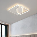 Ljojo Modern Geometric Metal LED Ceiling Lights Luxury Stylish Chandelier for Home, Office, Bedroom