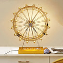 Designer LED Ferris Wheel Table Lamp for Bedroom Living Room Decor Night Lighting by Ljojo