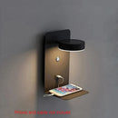 LED Wall Light with USB Charging - Ljojo Bedroom Reading Lamp