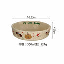 Ljojo Matte Cream Ceramic Deep Plate – Kitchen Tableware for Pasta, Salad, Breakfast