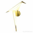 Ljojo Little Bird LED Wall Lamp: Modern Nordic Wall Sconce for Bedroom & Living Room