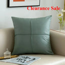 Ljojo Light Simulation Leather Thickened Throw Pillow