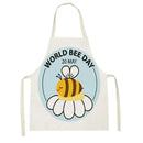 Ljojo Lion Truck Kitchen Apron with Cute Animal Design