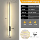 Ljojo LED Wall Lamp: Modern Indoor Lighting for Living Room, Bedroom, TV Background
