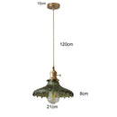 Green Glass Modern Pendant Lamp Chandelier Ljojo.