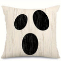 Halloween Expressions Pillow Cover for Party Decoration by Ljojo