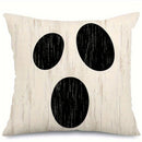 Halloween Expressions Pillow Cover for Party Decoration by Ljojo
