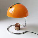 Ljojo LED Desk Lamp: Modern Mushroom Design, Fireless Aromatherapy, Glass Body