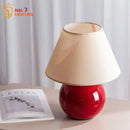Chestnut Glass Table Lamp LED E27 | French Medieval Cute Atmosphere Designer Desk Lights