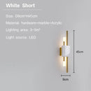 Modern Marble LED Wall Lamp Sconces Fixture for Living Room - Ljojo
